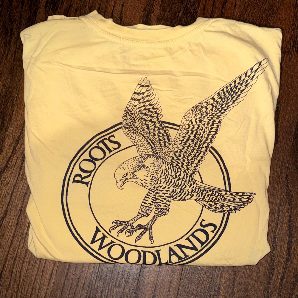 Roots Canada Yellow Graphic Tee - Picture 2 of 4